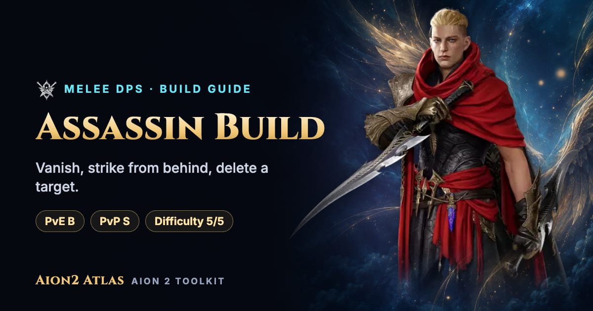 Aion 2 Assassin Leveling Build (Oct 2026) – Levels 1 to 45